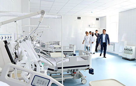 Kyrgyzstan Jal Children's Hospital Intensive Care Unit
